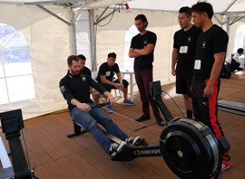 エルゴメーター、ヨット